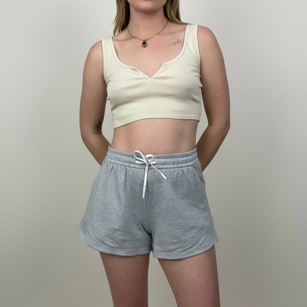 Lululemon Athletica Grey Mini Shorts